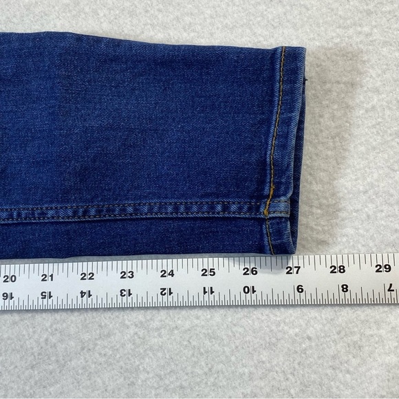 Zara Jeans Women's Sz 6 Blue Skinny Leg Low Rise Stretch Classic Casual Denim - Picture 13 of 13